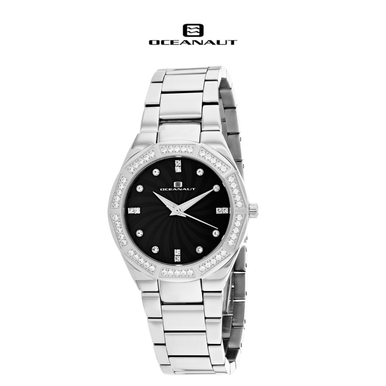 Oceanaut Women's Athena Black Mother of Pearl Dial Watch