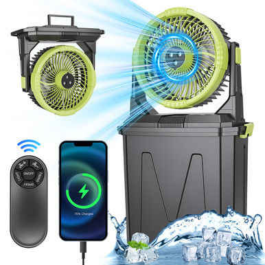5-in-1 Portable Misting Fan