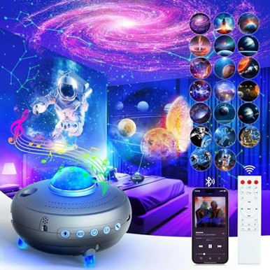 Joyty Constelations Planetarium Galaxy Projector with Bluetooth