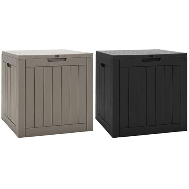 30-Gallon Storage Deck Box - Light Brown