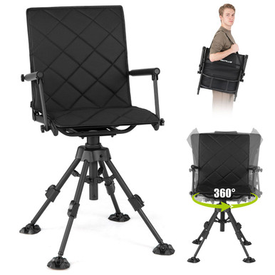 360&deg; Silent Swivel Hunting Seat