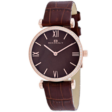 Oceanaut Women's Harmony Brown Dial Watch