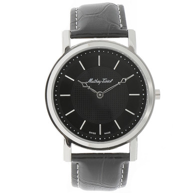 Mathey Tissot Men's City Black Dial Watch