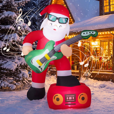 Christmas Inflatable Santa Claus Decoration