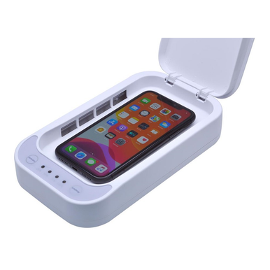 Waloo® 2-in-1 UV Light Sanitizer with Wireless Charging