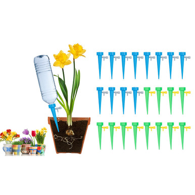 iNova&trade; 24-Piece Plant Self-Watering Spikes