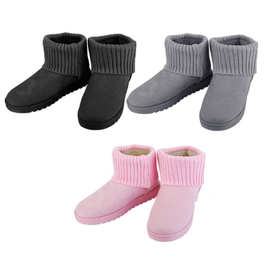 N'Polar Women's Mid-Calf Snow Boots - N'Polar Womens Snow Boots Pink 6