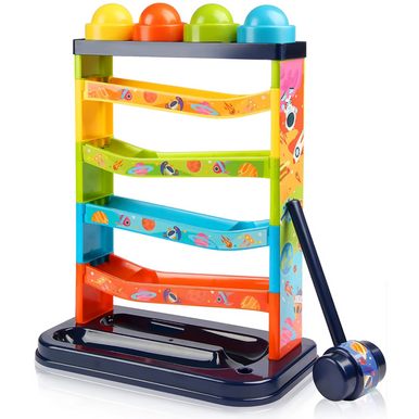 Toddlers' Pound-a-Ball Toy with Hammer