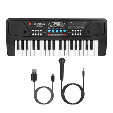 Kids' Digital Electronic Keyboard Piano with Microphone