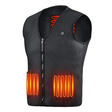 N'Polar™ 5-Zone Fleece-Lined Heated Vest with Power Bank - Medium