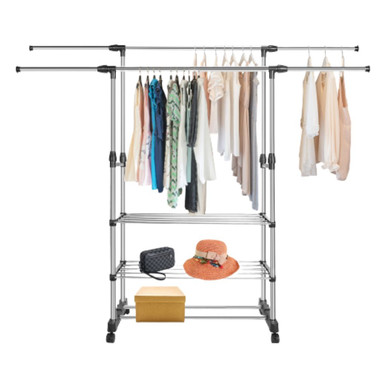 Extendable Garment Hanging Rack