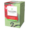 Taylors of Harrogate - Strawberry & Vanilla Green Tea - 20 Wrapped Tea Bags