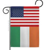 Ireland US Friendship Garden Flag