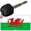 Wales Flag Novelty Keychain