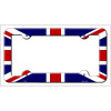 British Flag Wholesale Novelty Metal License Plate Frame