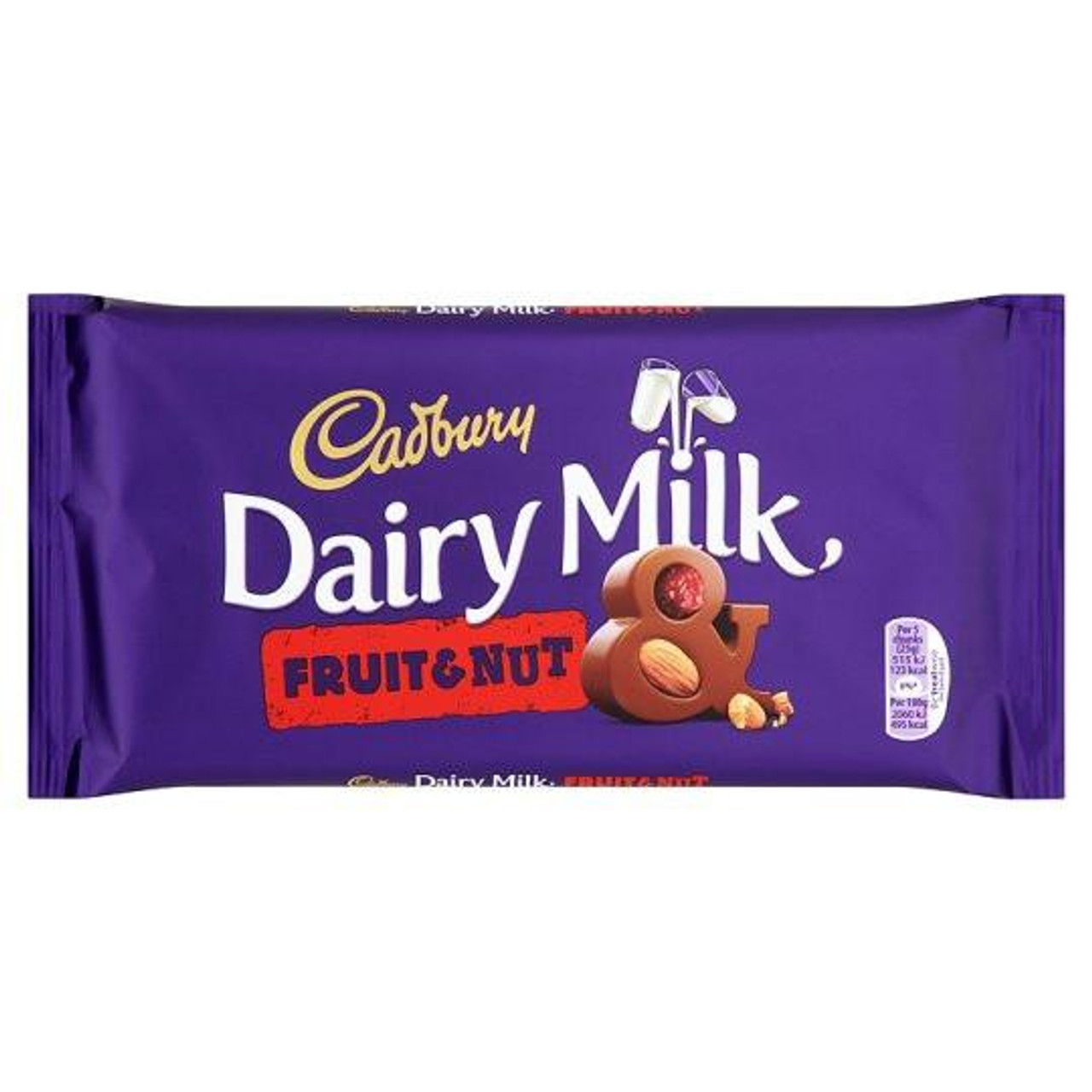 Cadbury - Dairy Milk Fruit & Nut, 180g