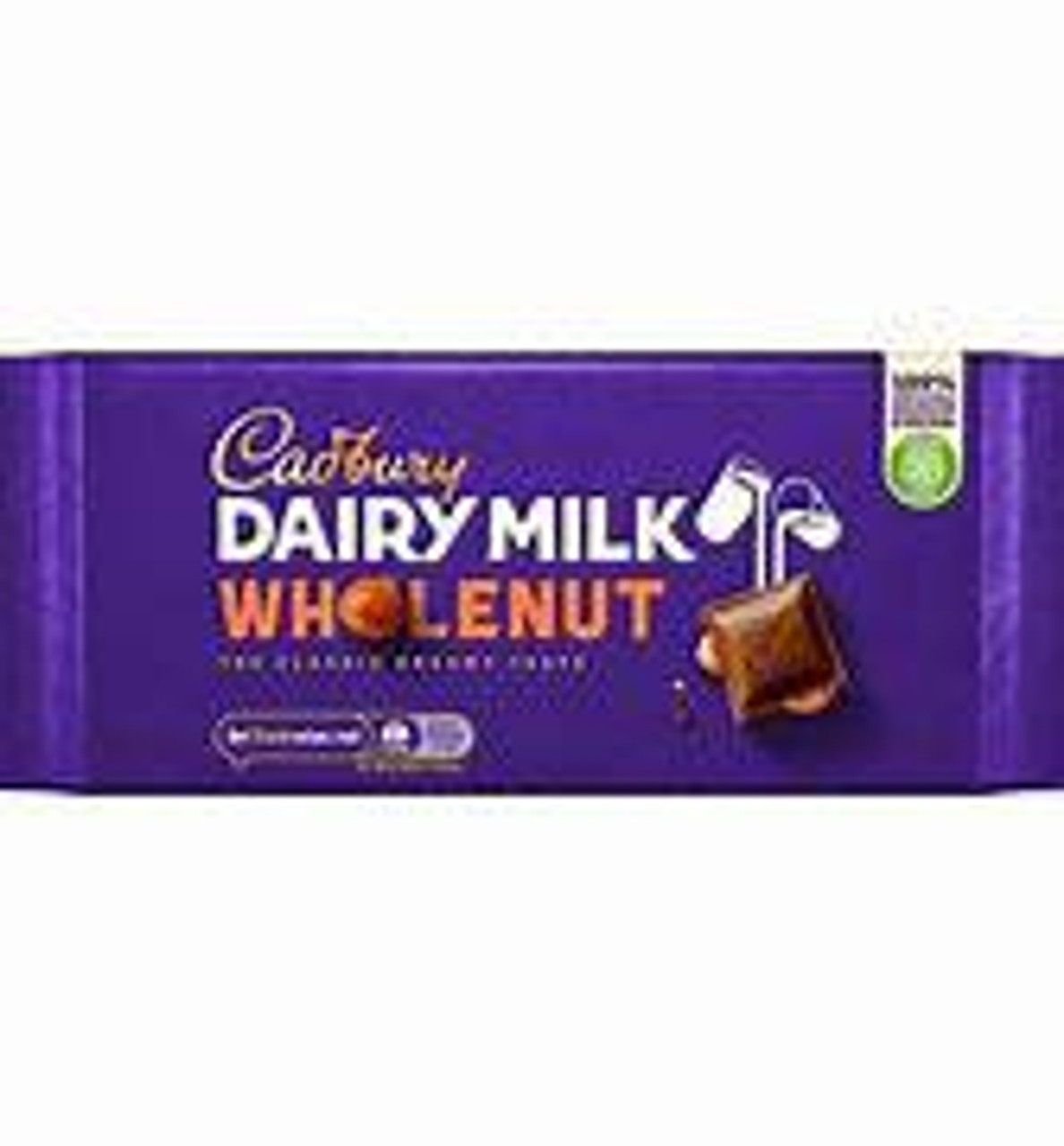 Cadbury - Dairy Milk Whole Nut, 180g