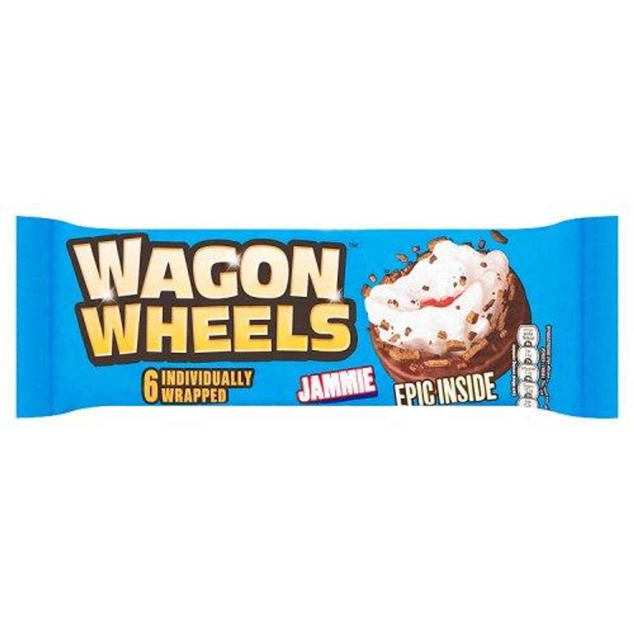 Burtons Wagon Wheels - Jammie, 6pk