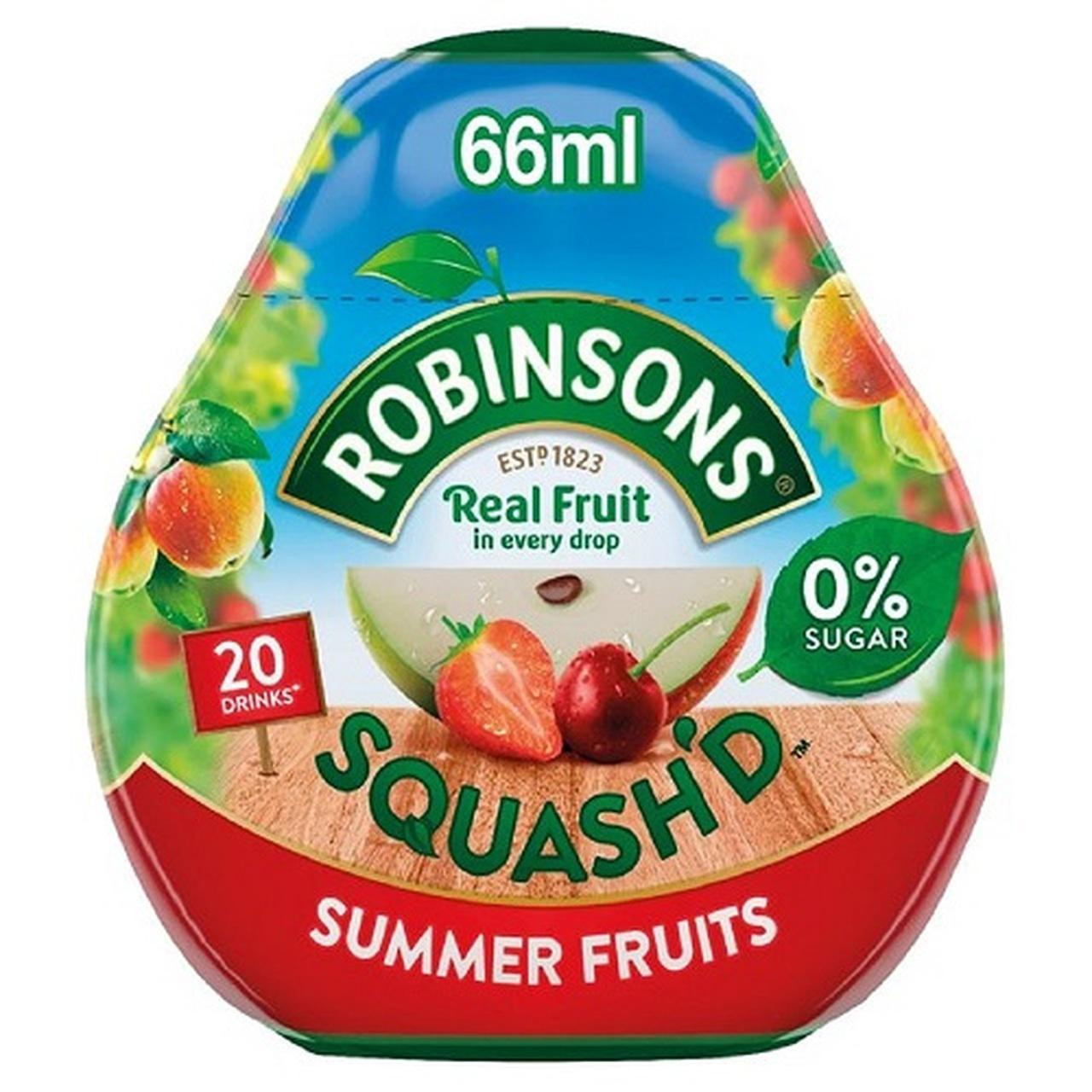 Robinsons Squash'd - Summer Fruits, 66 ml
