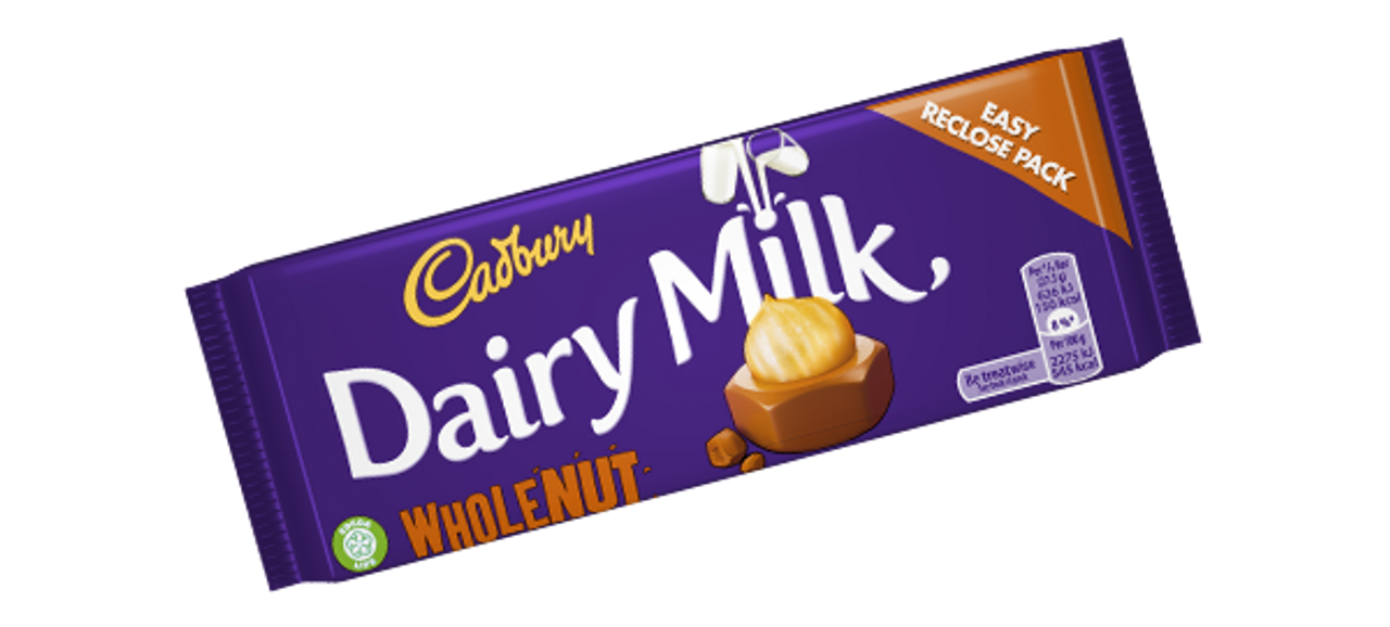 Cadbury Dairy Milk Whole Nut 55g