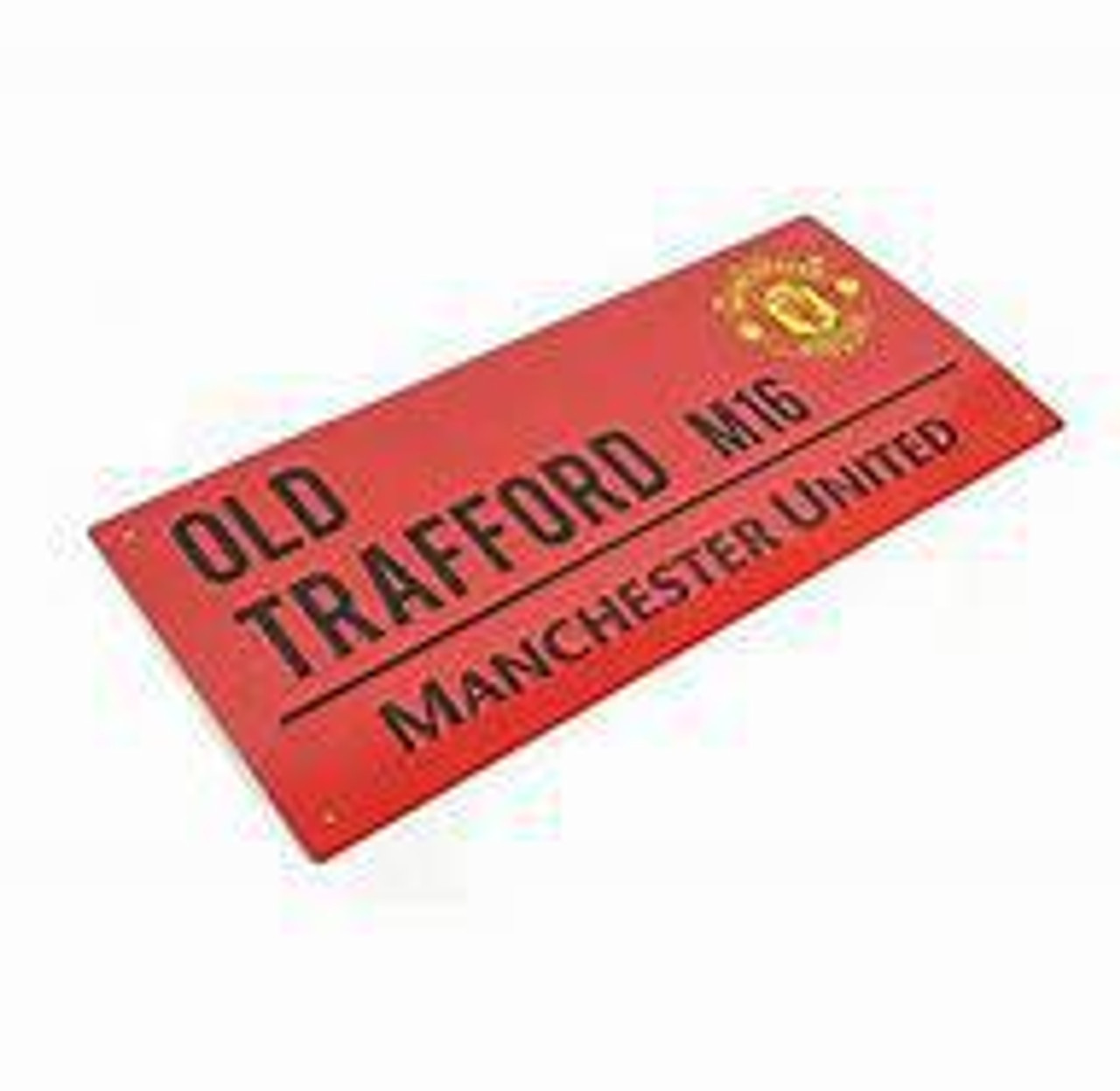 Manchester United FC Street Sign – Red