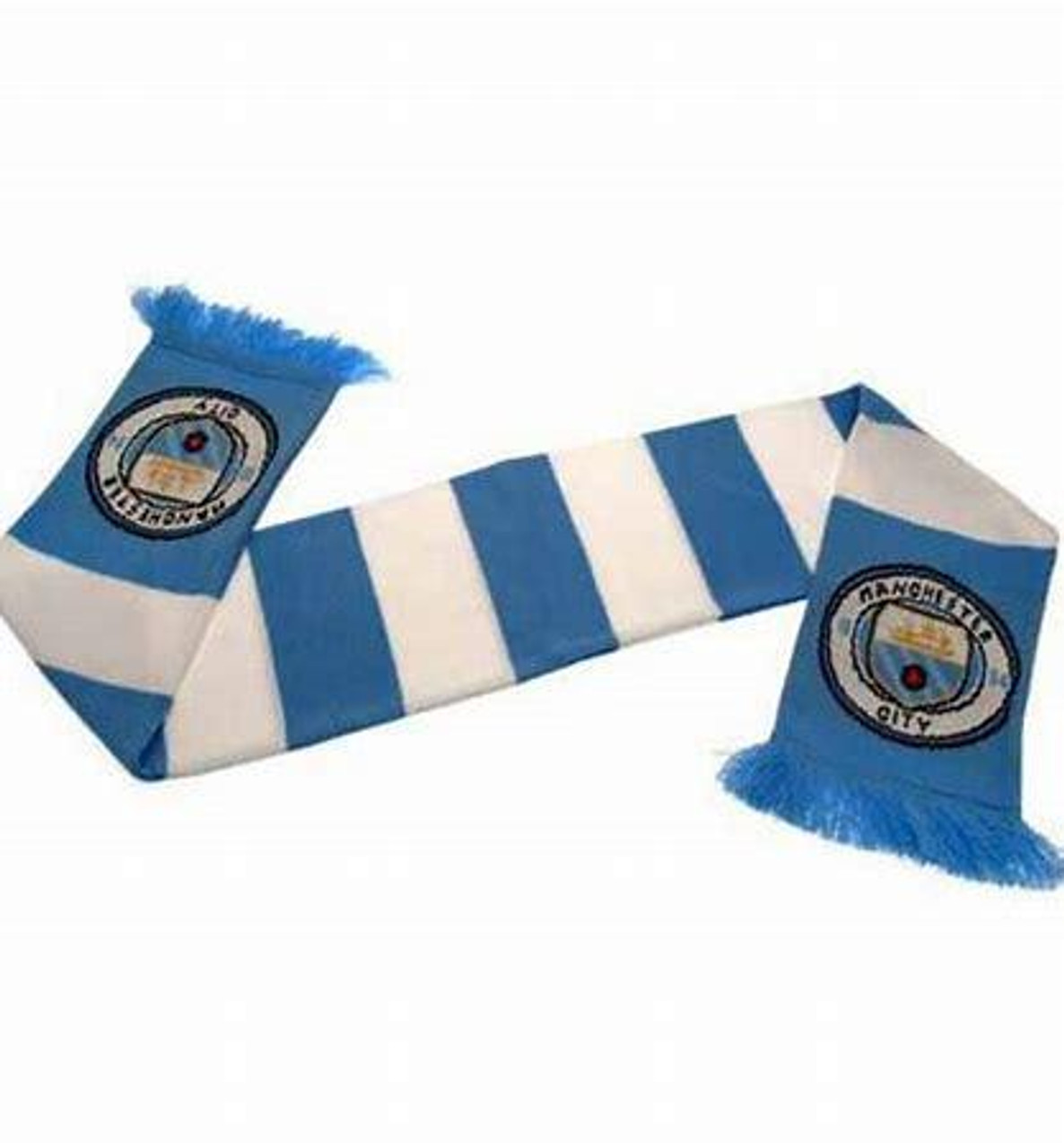 Manchester City Knitted Bar Scarf