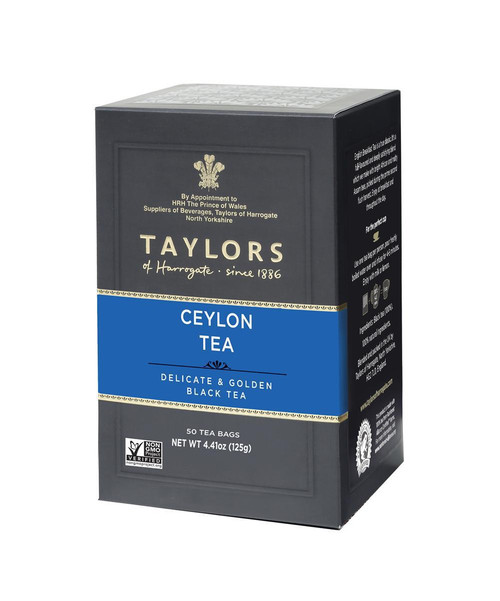 Taylors of Harrogate - Pure Ceylon Tea - 50 Tea Bags