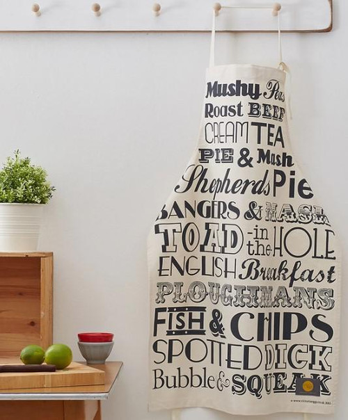 English Dinner Apron