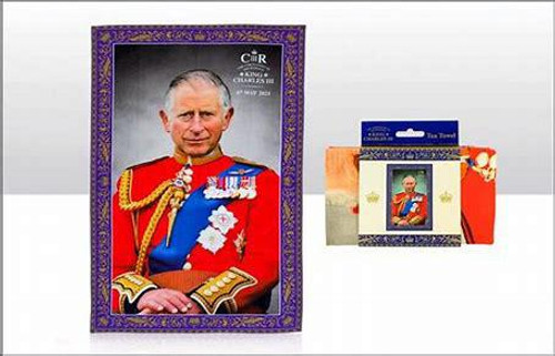 King Charles III – Coronation Tea Towel