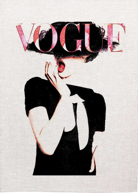 Vogue Magazine Cover 116 Printed Tea Towel