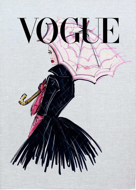 Vogue Magazine Cover 122 Printed Tea Towel