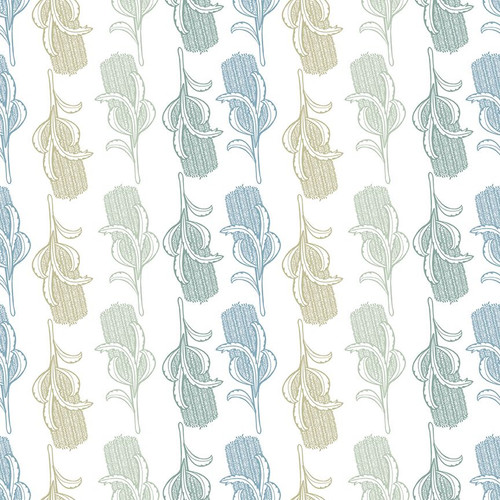 Banksia Repeat Pattern Printed Tea Towel
