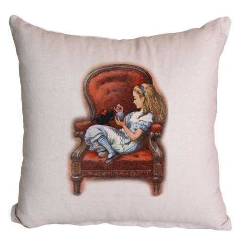 Alice In Wonderland Cushion Cover