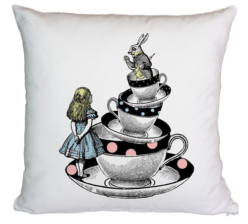 Alice In Wonderland Cushion Cover
