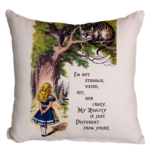 Alice In Wonderland Cushion Cover