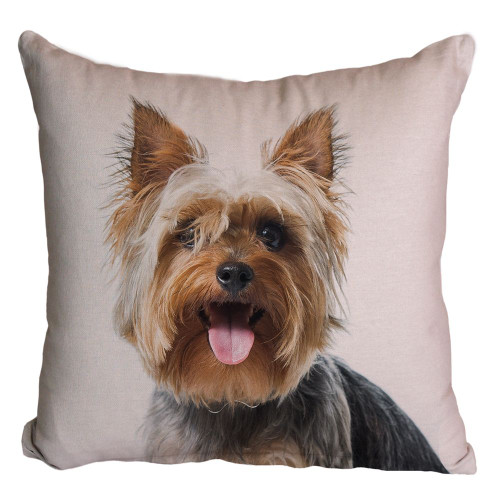 Dog Printed Cushion Cover