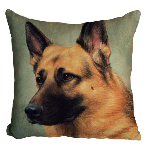Dog Printed Cushion Cover