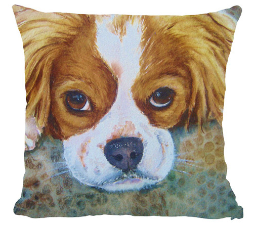 Dog Printed Cushion Cover