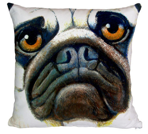 Dog Printed Cushion Cover
