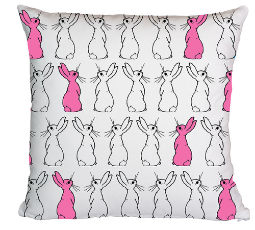 Bunny Printed Cushion Cover