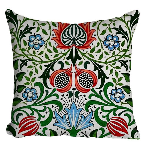 William Morrison's Repeat Pattern Printed Cushion Cover