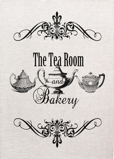 High Tea, The tea room and bakery, Printed tea towel, 2264_KT