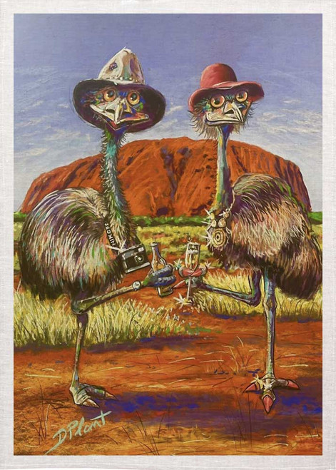 Uluru Emus