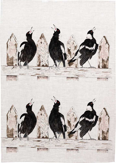 Magpie Cheering squad by Grant Lennox