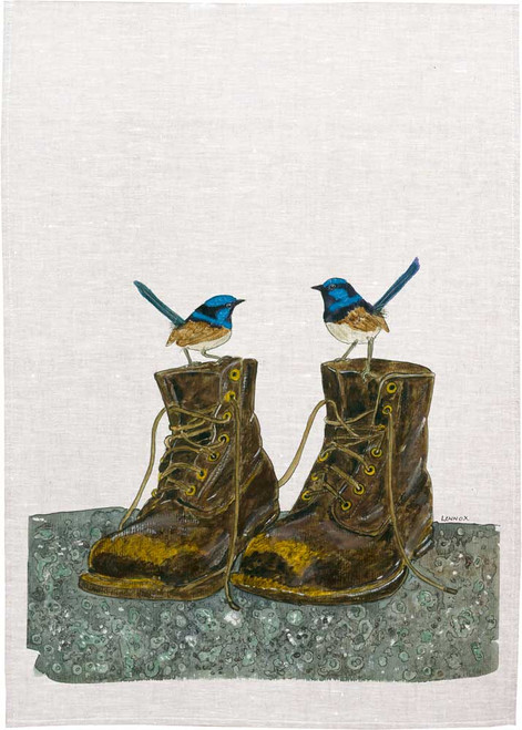 These boots were made for walking illustrated by Grant Lennox