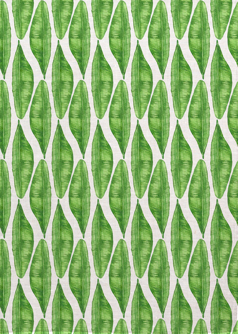 Broad Leaf Pattern on tea towel, Made in Australia