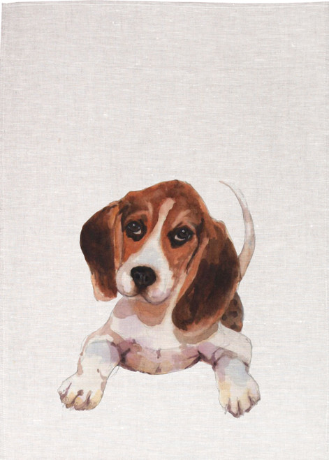 Beagle, Made in Australia tea Towel