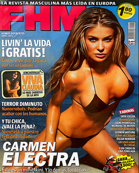 Carmen Electra FHM Magazine April 2004