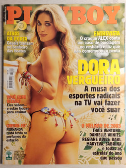 Playboy Magazine Brazil January 2004 DORA VERGUEIRO Diana Bouth ANGELINA DOS SANTOS