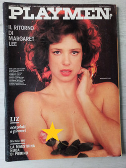 Playmen Magazine February 1982 Margaret Lee MICHELA MITI Elizabeth Taylor
